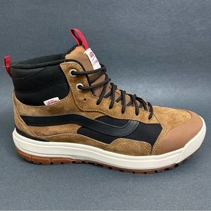 Vans Ultrarange Exo Hi MTE Dachshund Brown Hiking Shoe Sneaker Boot Mens 9.5